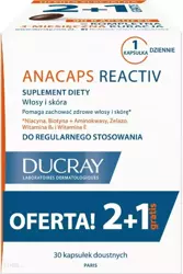 DUCRAY Anacaps Reactiv kapsułki 3 x 30 sztuk