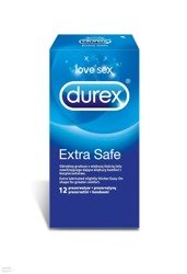 DUREX Extra Safe prezerwatywy, 12 sztuk