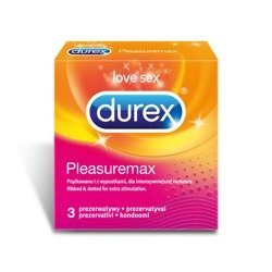 DUREX Pleasure Max prezerwatywy 3 sztuki