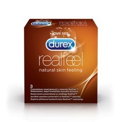 DUREX Real Feel nielateksowe prezerwatywy 3 sztuki