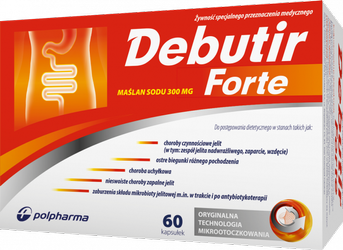 Debutir Forte kaps.0,3g*60 kaps.