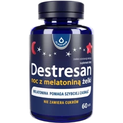 Destresan Noc Z Melatoniną żelki, 60 sztuk