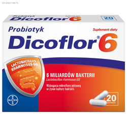 Dicoflor 6, 20 kapsułek 