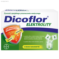 Dicoflor Elektrolity proszek,  12 saszetek 