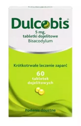 Dulcobis tabletki dojelitowe 5 mg, 60 tabletek