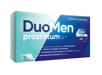 DuoMen prostatum tabletki powlekane, 28 tabletek na dzień+28 tabletek na noc