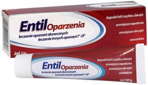 ENTIL Żel na oparzenia, 30 g