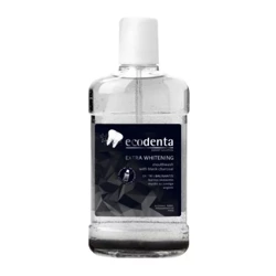 Ecodenta - Czarny wybielający płyn do płukania jamy ustnej, 500 ml