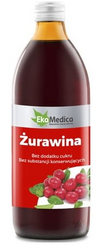 Ekamedica Żurawina 0,5L suplement diety, 500 ml 