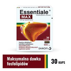 Essentiale Max 600 mg  30 kapsułek