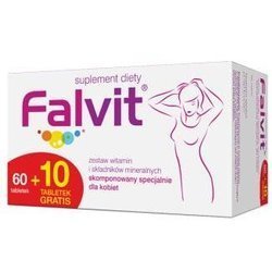 Falvit, 70 tabletek (60+10 gratis)