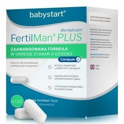 FertilMan Plus  babystart ,120 kapułki 
