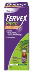 Fervex Phyto kaszel i gardło syrop, 120 ml