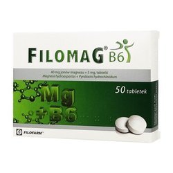 Filomag B6,  50 tabletek