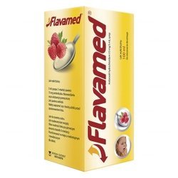 Flavamed 15 mg/ 5 ml, syrop, smak malinowy, 100 ml 