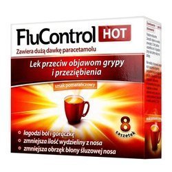 FluControl Hot proszek, 8 saszetek