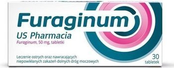 Furaginum US Pharmacia  50mg, 30 tabletek