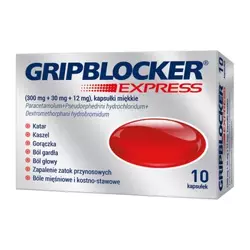 GRIPBLOCKER EXPRESS 10 kapsułek
