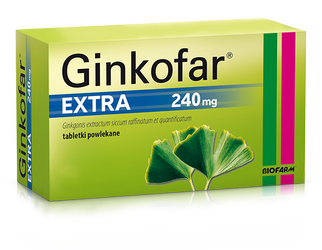 Ginkofar Extra 240mg, 60 tabletki powlekane 