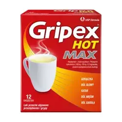 Gripex Hot MAX (HotActiv Forte), 12 saszetek