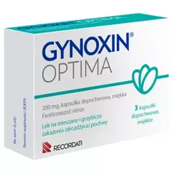 Gynoxin Optima 200mg *3 IRI kapsułki dopochwowe 