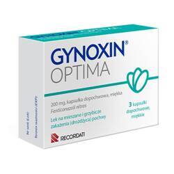 Gynoxin Optima 200mg, 3 tabl. dopochwowe