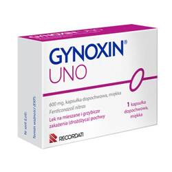 Gynoxin UNO 600mg, 1 globulka