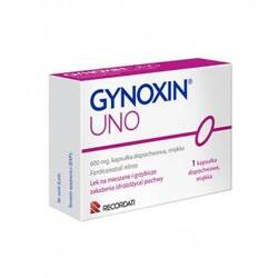 Gynoxin Uno 600 1 kapsułka dopochwowa miękka