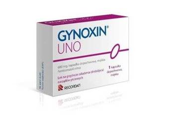 Gynoxin Uno kapsułki dopochwowe, 0,6g x1kapsułka