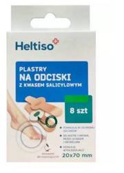 HELTISO Plaster na odciski z kwasem  salicylowym 8szt