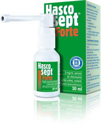 Hascosept Forte aerozol, 30 ml
