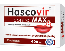 Hascovir control Max, 0,4 g 30 tabletek