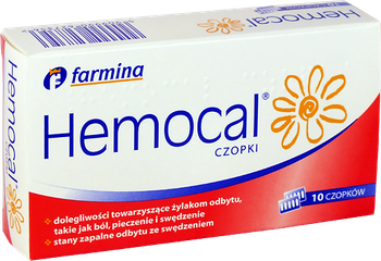 Hemocal 10 czopków