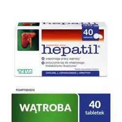 Hepatil 150mg, 40 tabletek