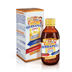 Herbapect Junior syrop smak bananowy 120g