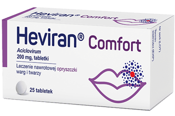 Heviran Comfort 200mg 25 tabletek