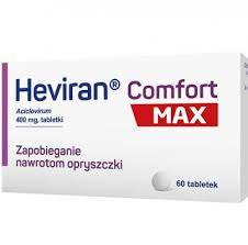 Heviran Comfort MAX tabletki 0,4 g 60 tabl.
