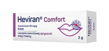 Heviran Comfort krem 50 mg/g, 2 g (tubka)