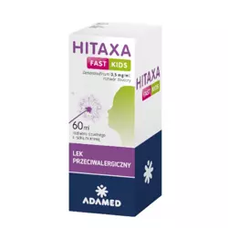 Hitaxa Fast Kids roztwór doustny 500mcg/ml,60ml