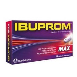 Ibuprom MAX tabletki *24 szt 