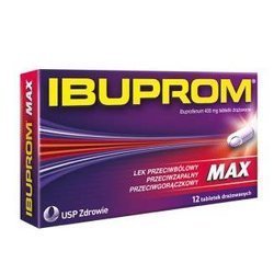 Ibuprom MAX tabletki x 12szt