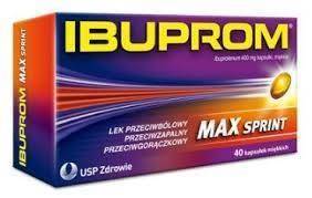 Ibuprom Max Sprint 400mg, 40 kapsułek miękkich