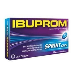 Ibuprom Sprint Caps, 10 kapsułek