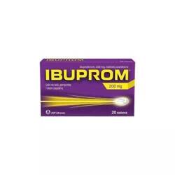 Ibuprom tabletki powlekane 200 mg 20 tabletek 