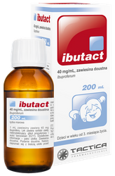 Ibutact, 40 mg/ml, zawiesina doustna, 200 ml (butelka z łyżką miarową), 