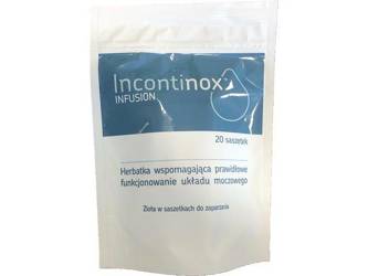 Incontinox Infusion herbata, 20 saszetek