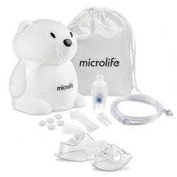 Inhalator Microlife NEB 400 dla dzieci Miś pneumatyczno-tłokowy, 1sztuka