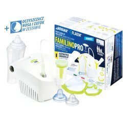 Inhalator  NOVAMA FAMILINO PRO by FLAEM,pneumatyczno-tłokowy nebulizator 1 sztuka