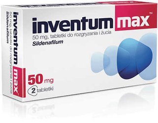 Inventum Max tabletki do rozgryzania i żucia 50mg, 2 tabletki