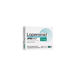 Loperamid Apteo 2mg, 20 kapsułek twardych